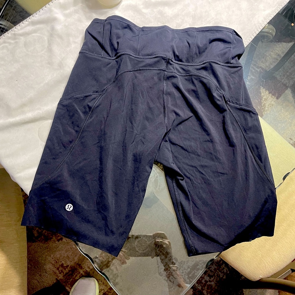Lululemon fast and free biker shorts
